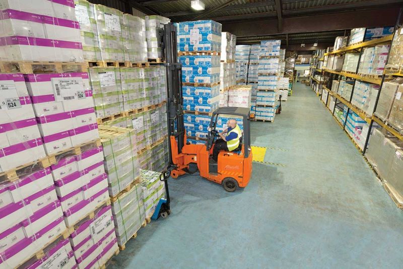 New warehouse racking